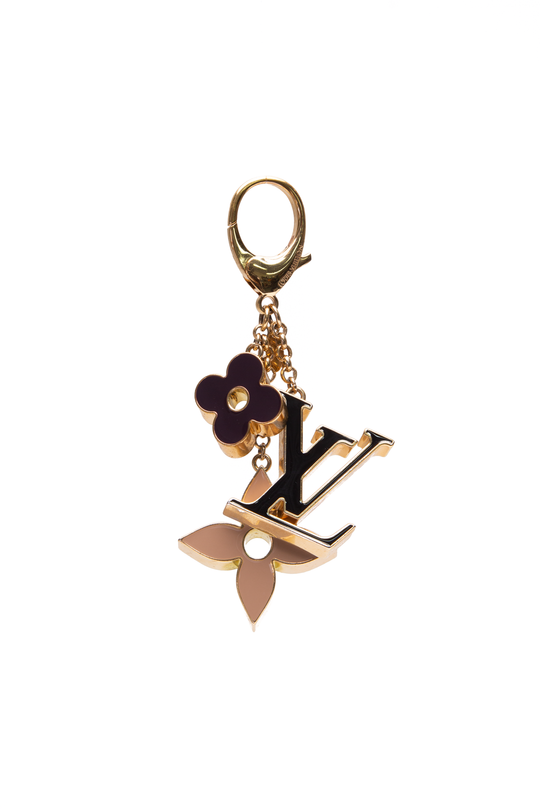 Louis Vuitton Bag Charm Review,FLEUR DE MONOGRAM BAG CHARM,M67119 