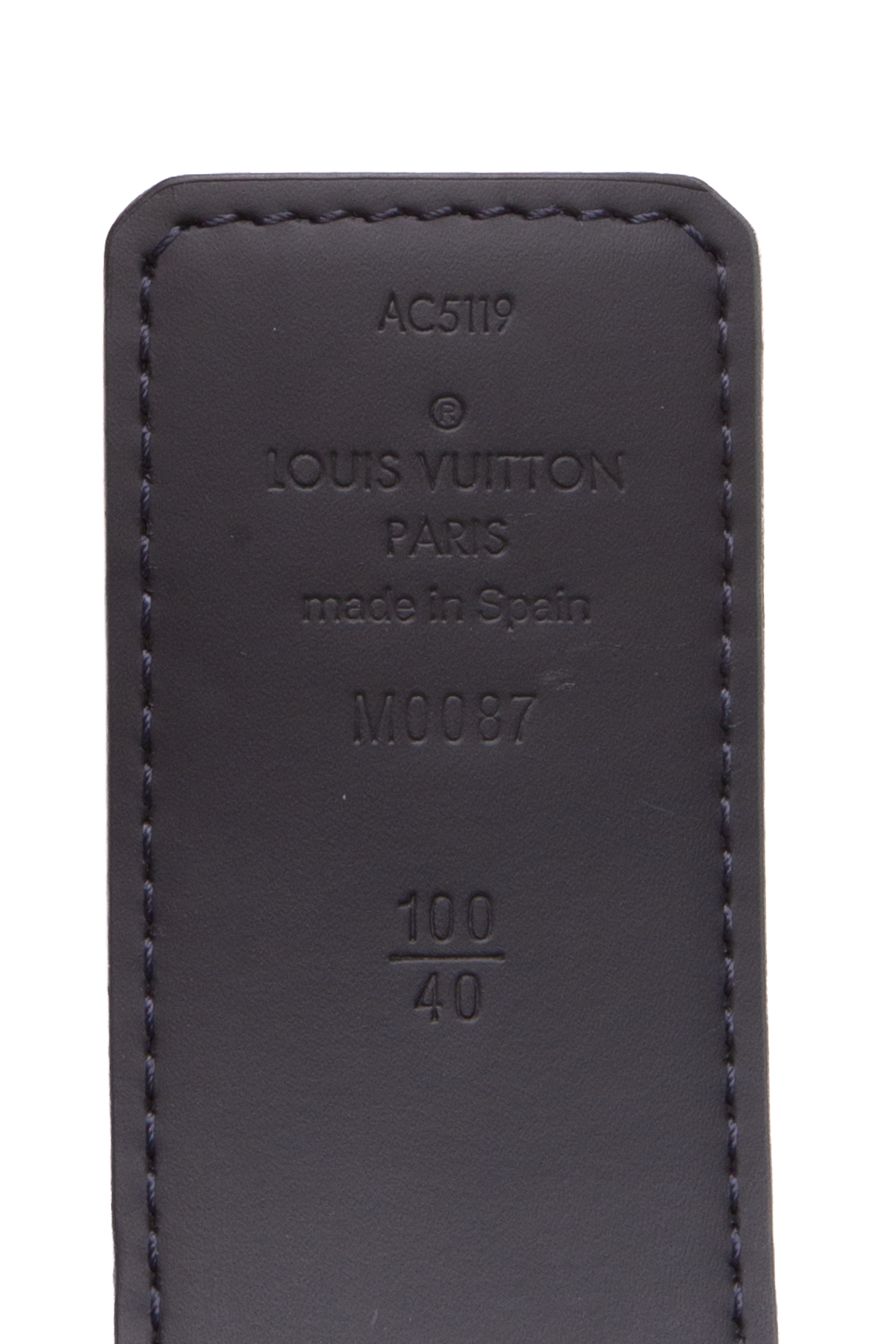 Louis Vuitton LV Initiales 40mm Reversible Belt - Size 42 - Couture USA