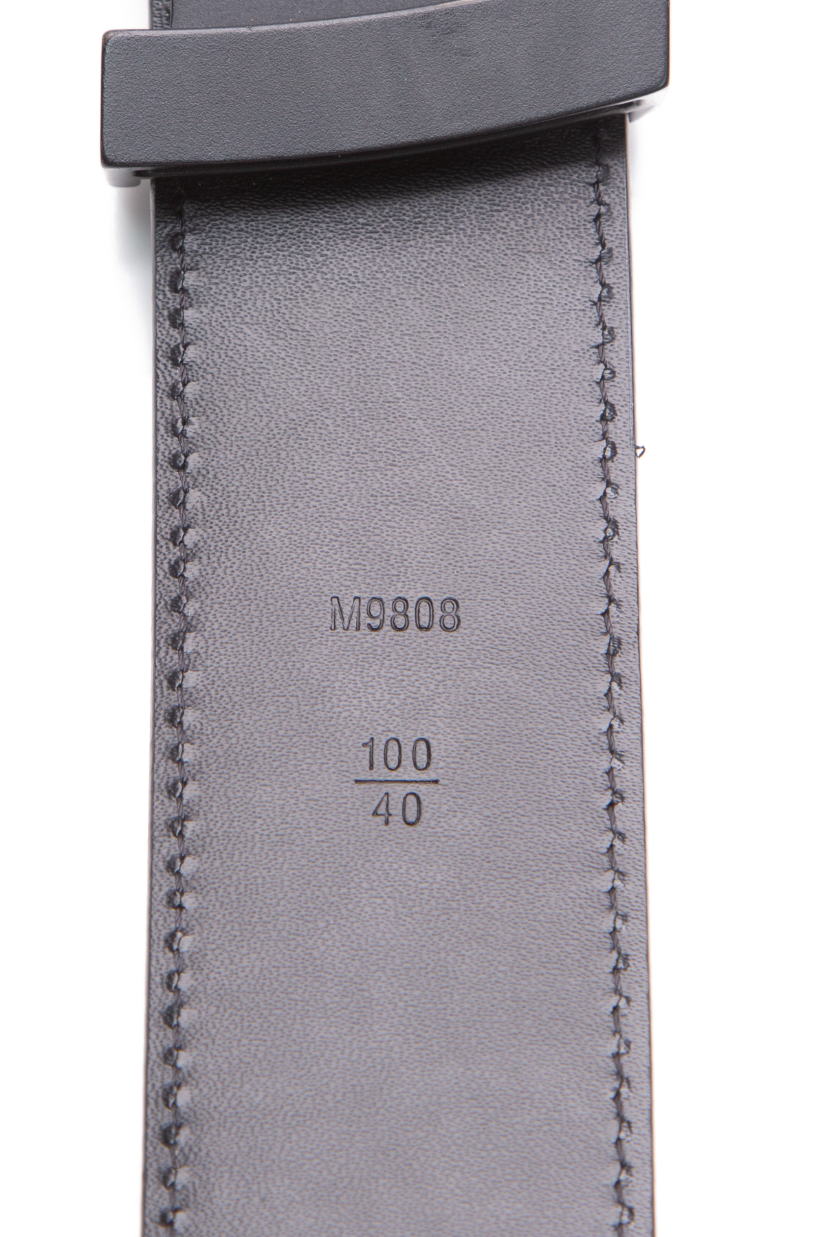 LV Initiales 40mm Damier Azur Belt Size 100/40