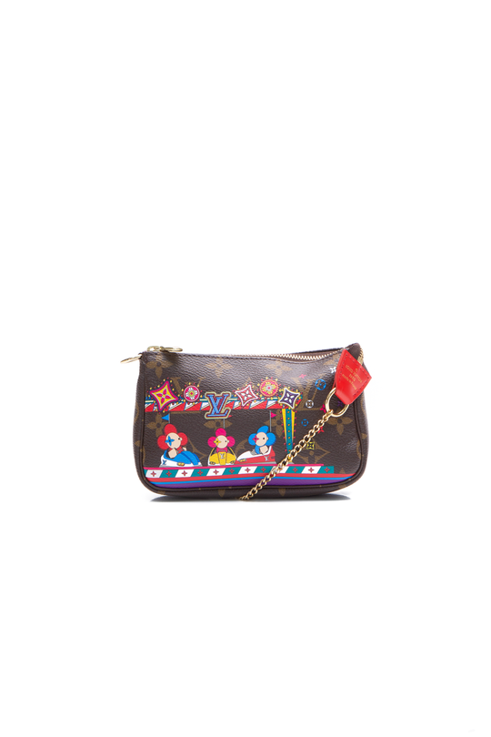 LOUIS VUITTON  Onthego Wild At Heart Gm Giant Black Multicolor