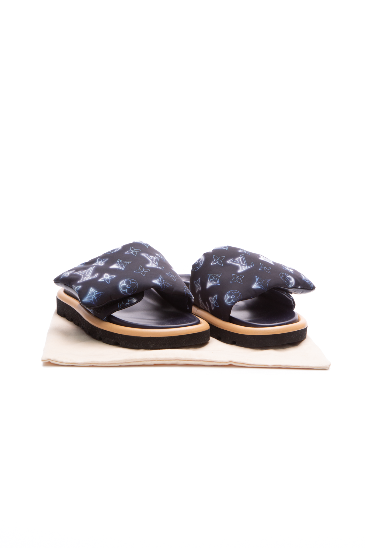 Louis Vuitton Fay Flat Mule Sandals