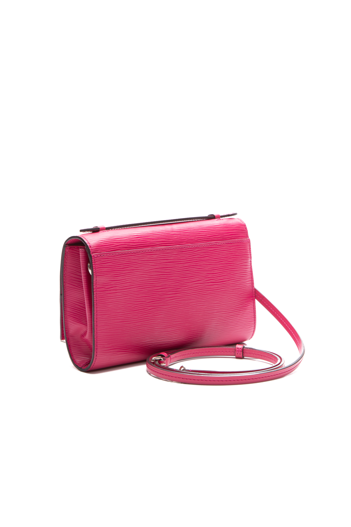 Louis Vuitton TWIST MM BAG Pink Leather ref.623843 - Joli Closet