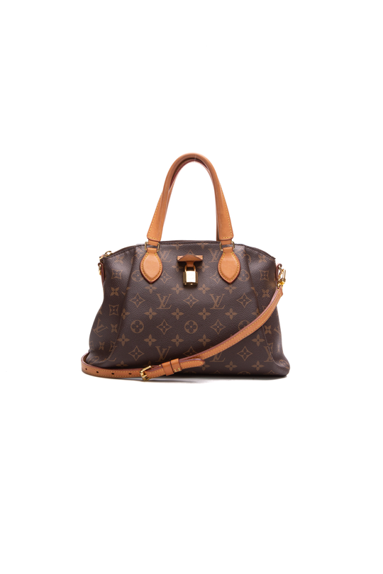 Louis Vuitton 2021 Monogram Rivoli PM - Brown Handle Bags