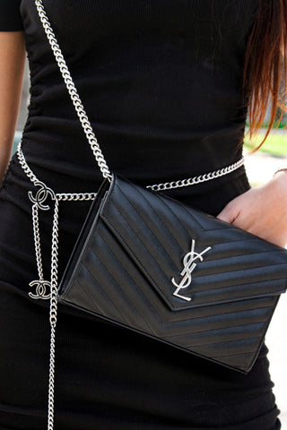 Yves Saint Laurent Wallet on a Chain