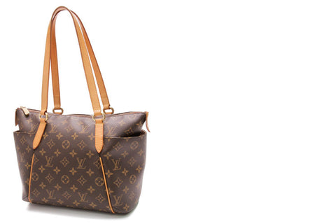 louis vuitton tote with zipper