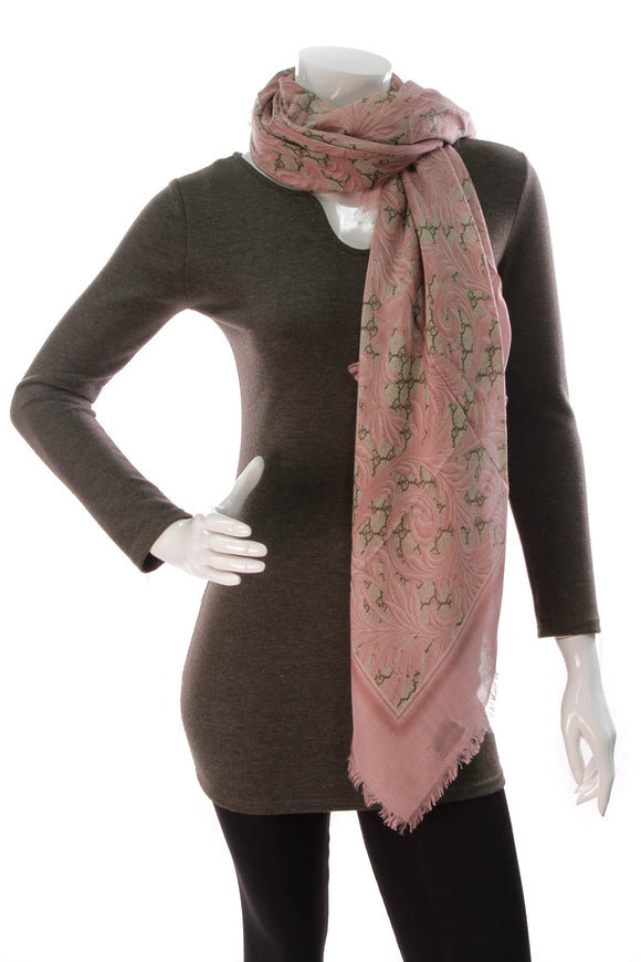pink gucci shawl