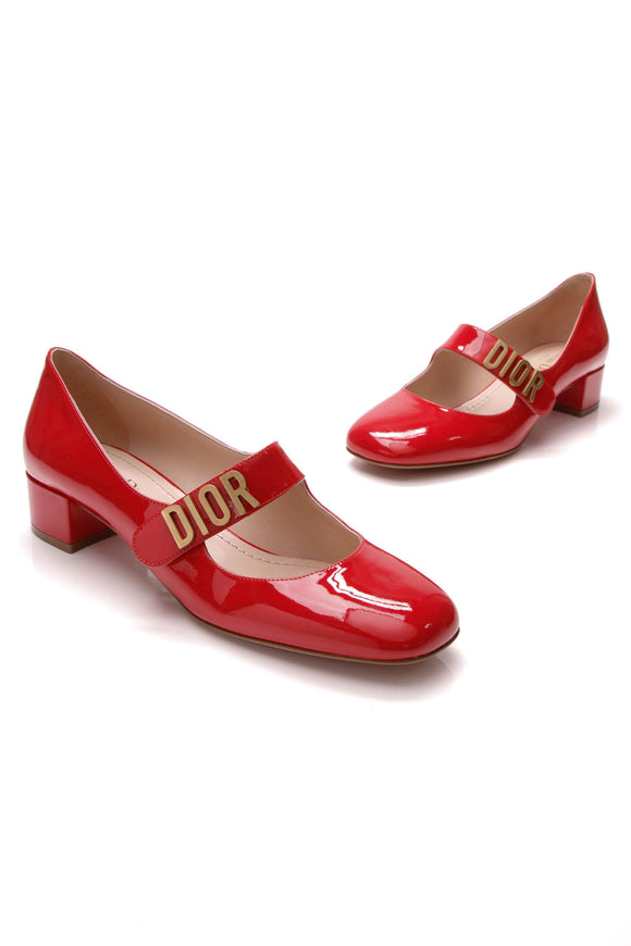 dior baby d ballet flats