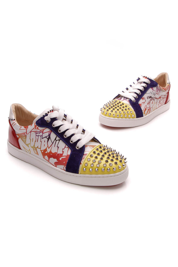 multicolor louboutin sneakers