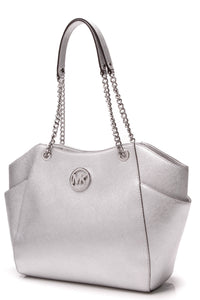 michael kors jet set travel silver