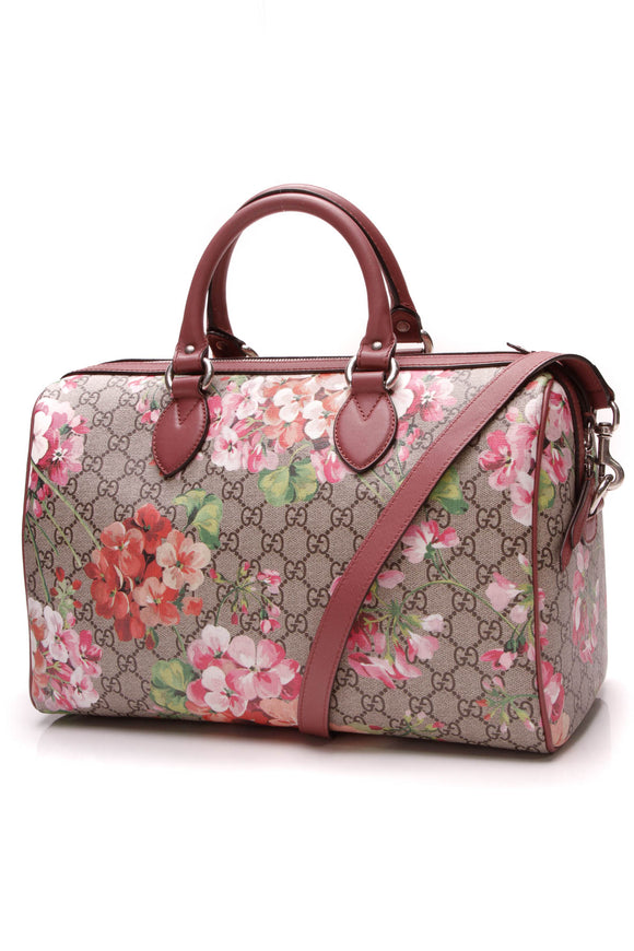 Gucci Blooms Medium Boston Bag 