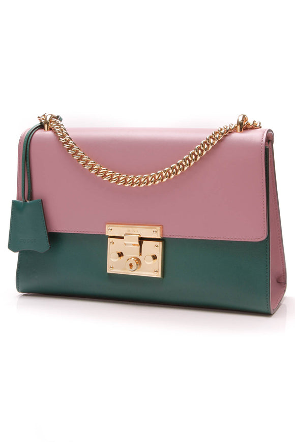 gucci padlock green