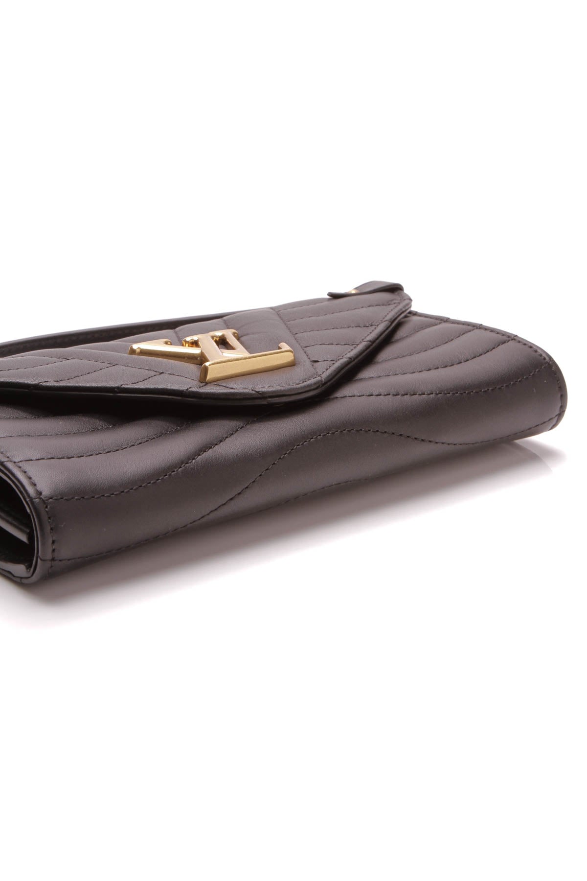 Louis Vuitton New Wave Long Wallet - Black – Couture USA