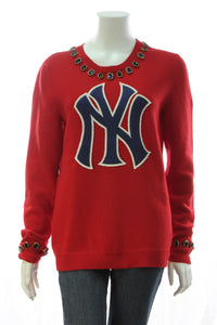 gucci yankees sweater