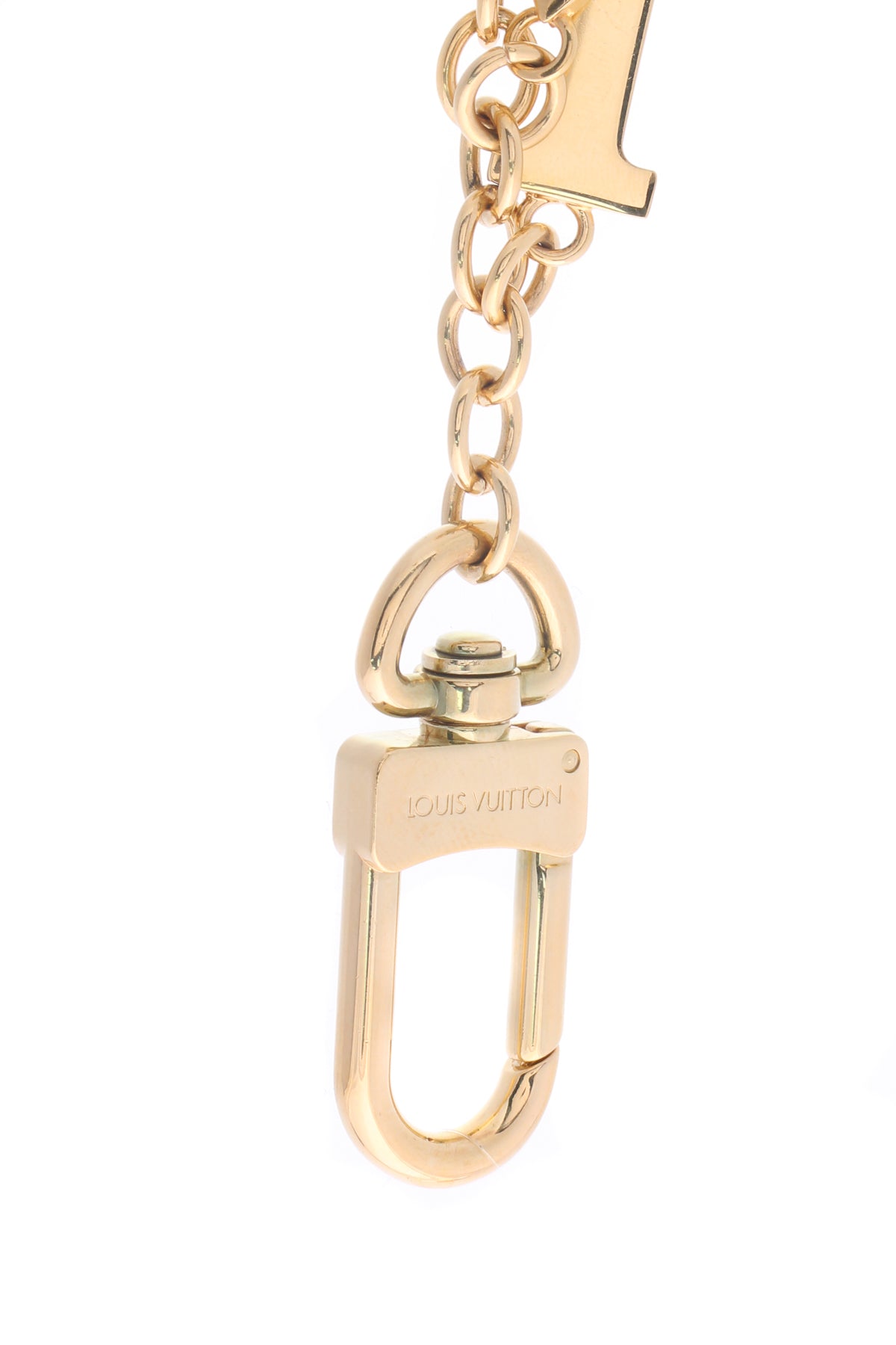 Louis Vuitton Gold & Silver Metal Tapage Bag Charm QJJ2A817DB001