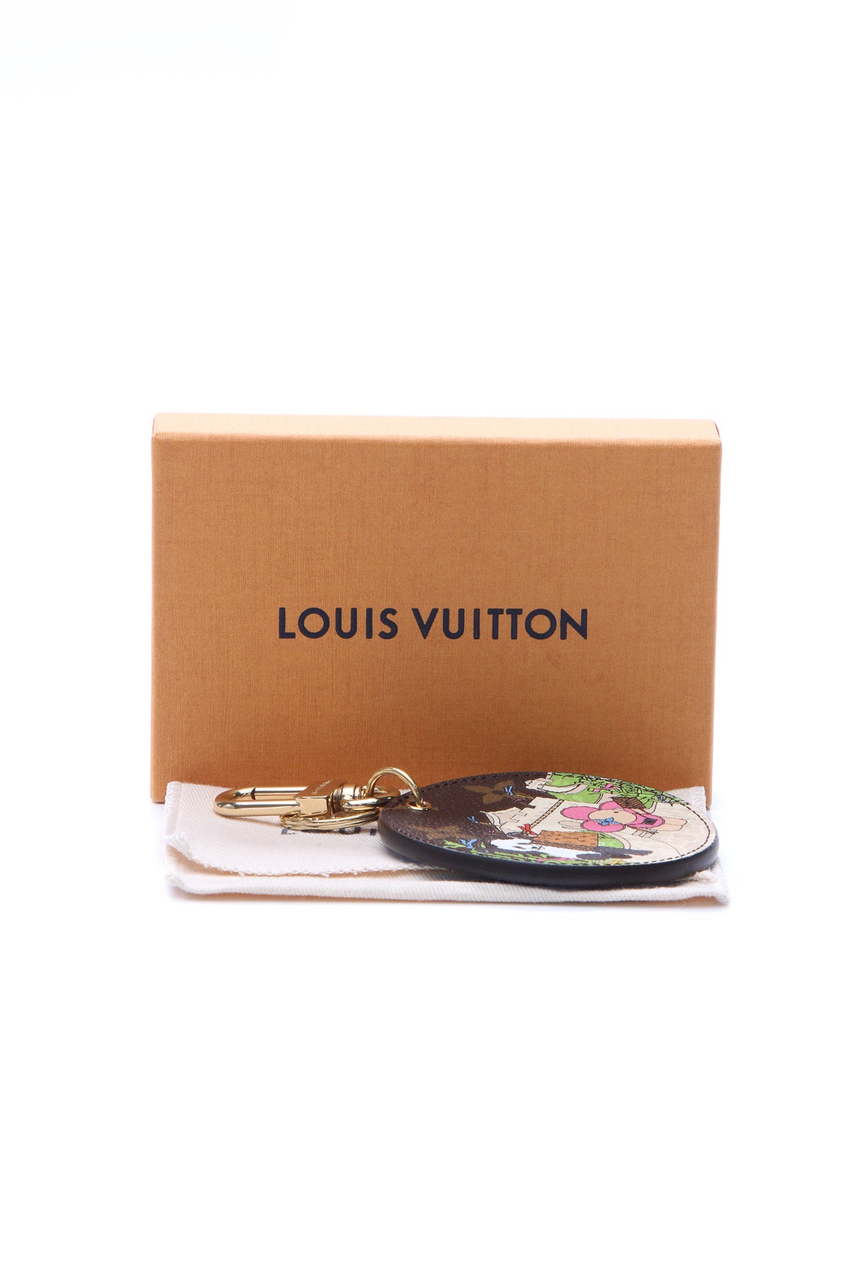 LV China Wall Bag Charm Key Ring