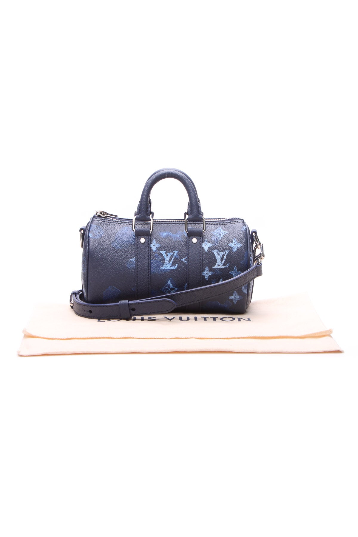 Louis Vuitton X Urs Fischer Tufted Monogram Canvas Accessories Pochette Bag  - Yoogi's Closet