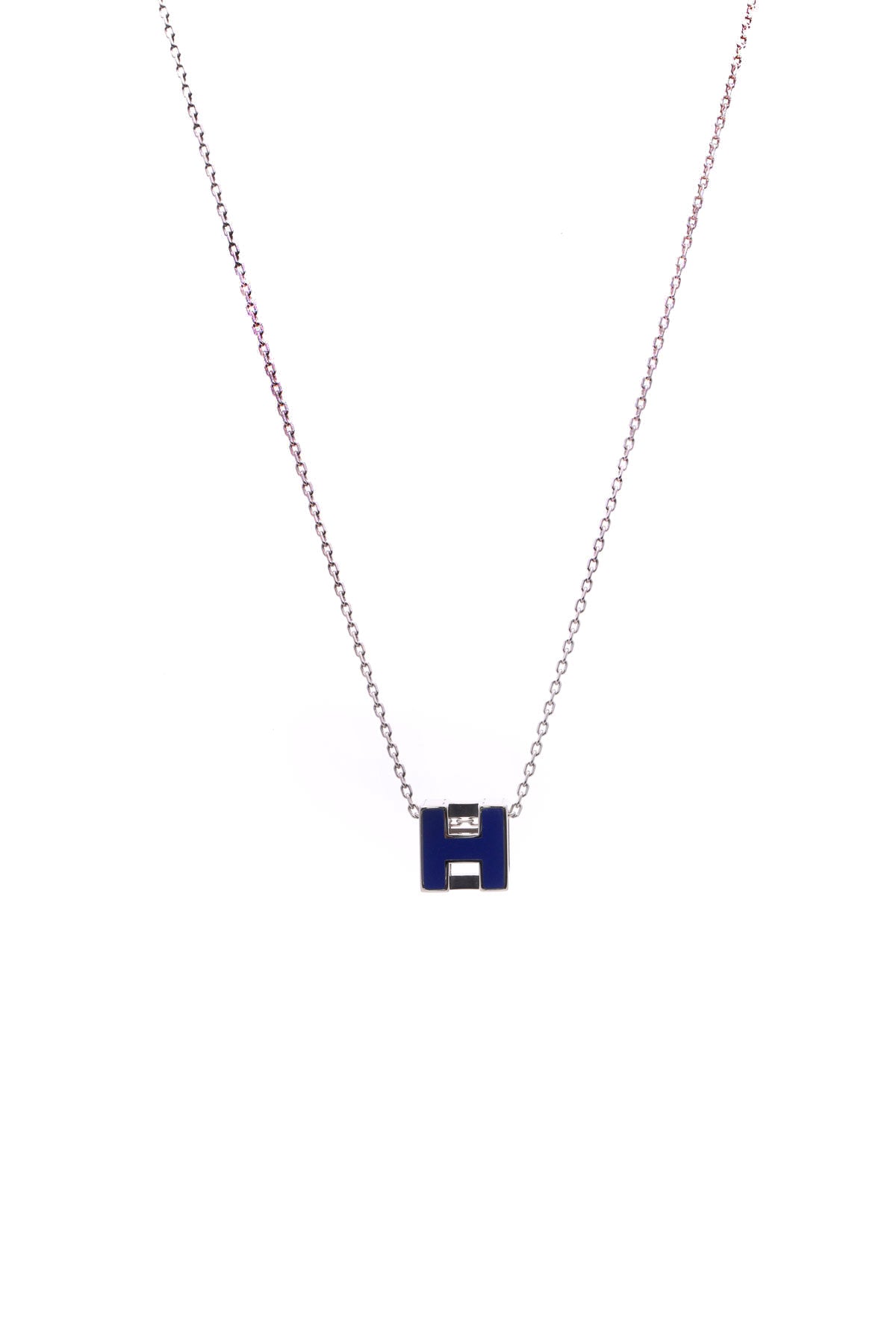 Hermes cage store h necklace