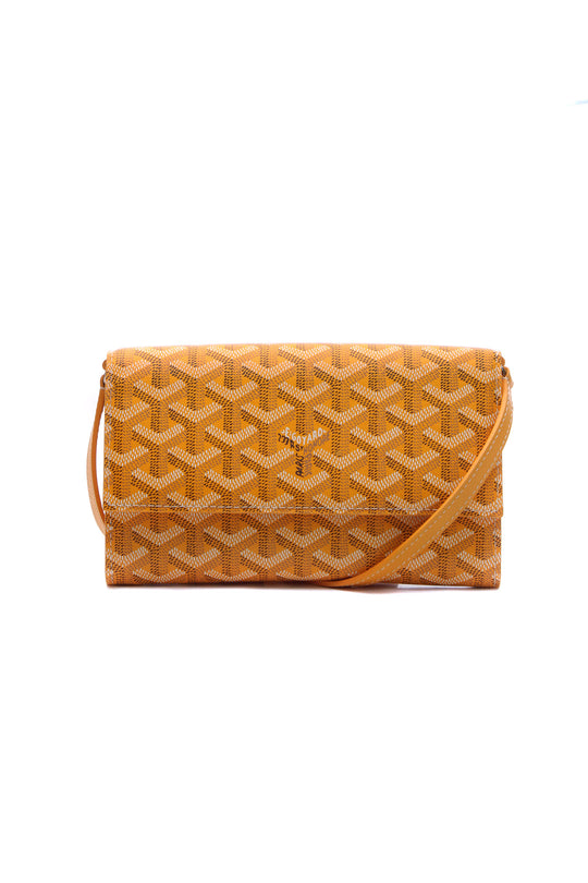 Goyard Senat Pouch MM Green, Men's Fashion, Bags, Belt bags