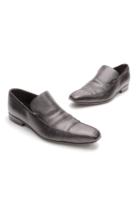 gucci mens loafers black