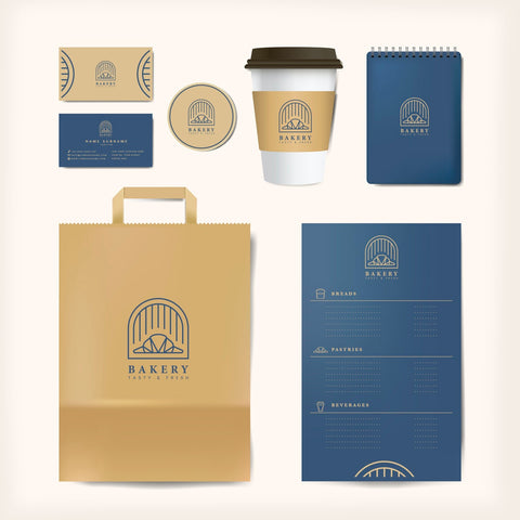 Paper branding mockup