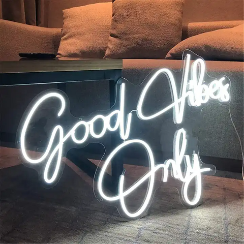Good Vibes only Neon LED Sign