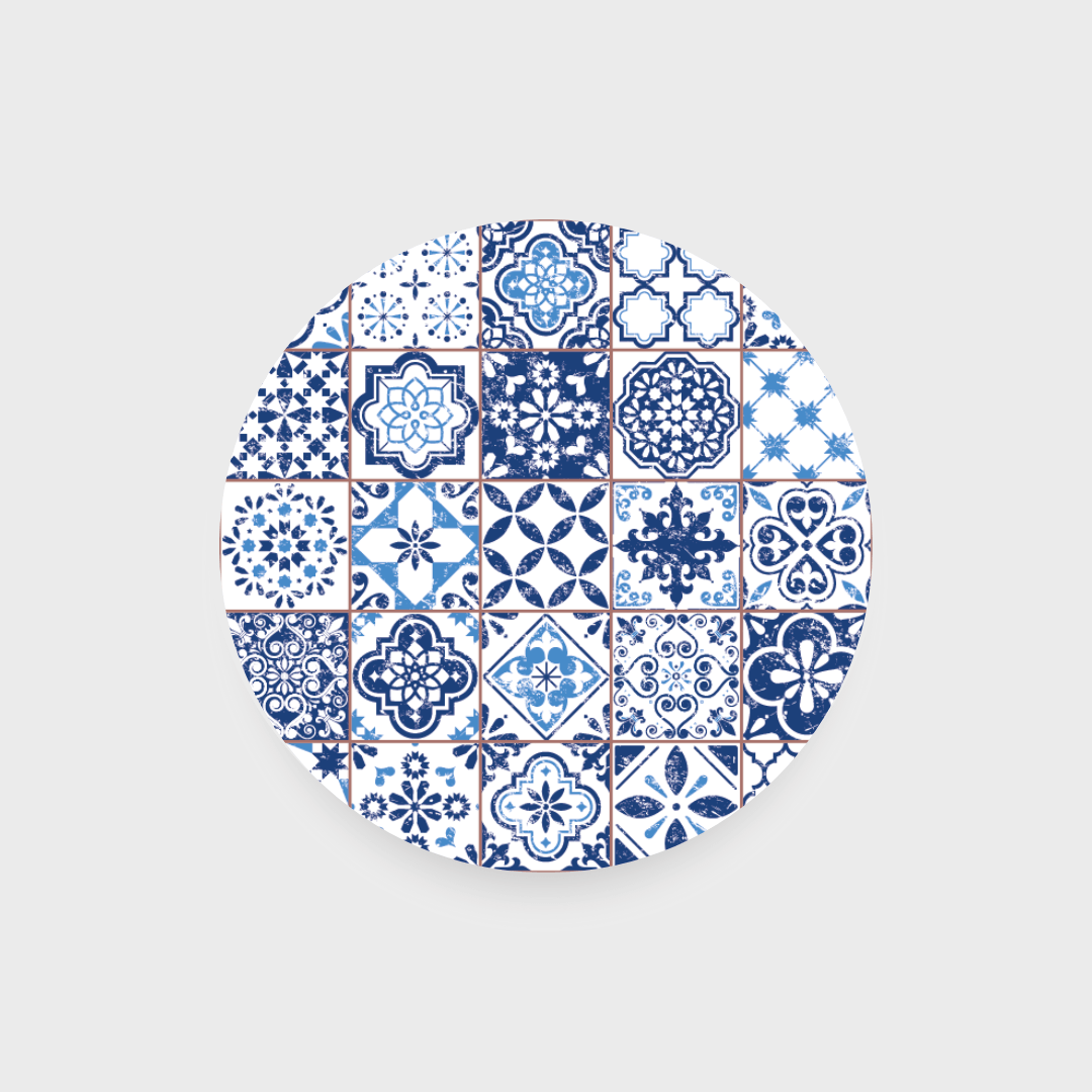 Round Acrylic Placemat – Parallel Designs