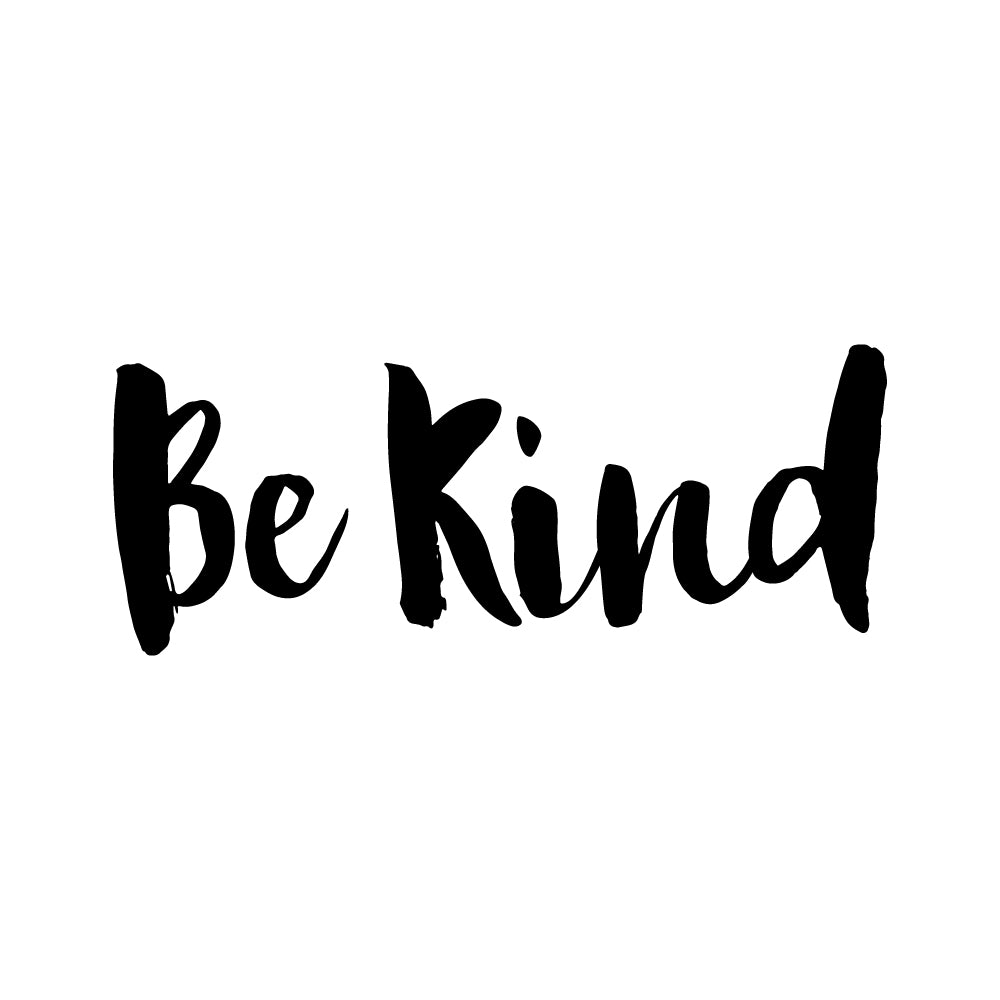 Be Kind Motto Sticker – Red Panda Wall Stickers