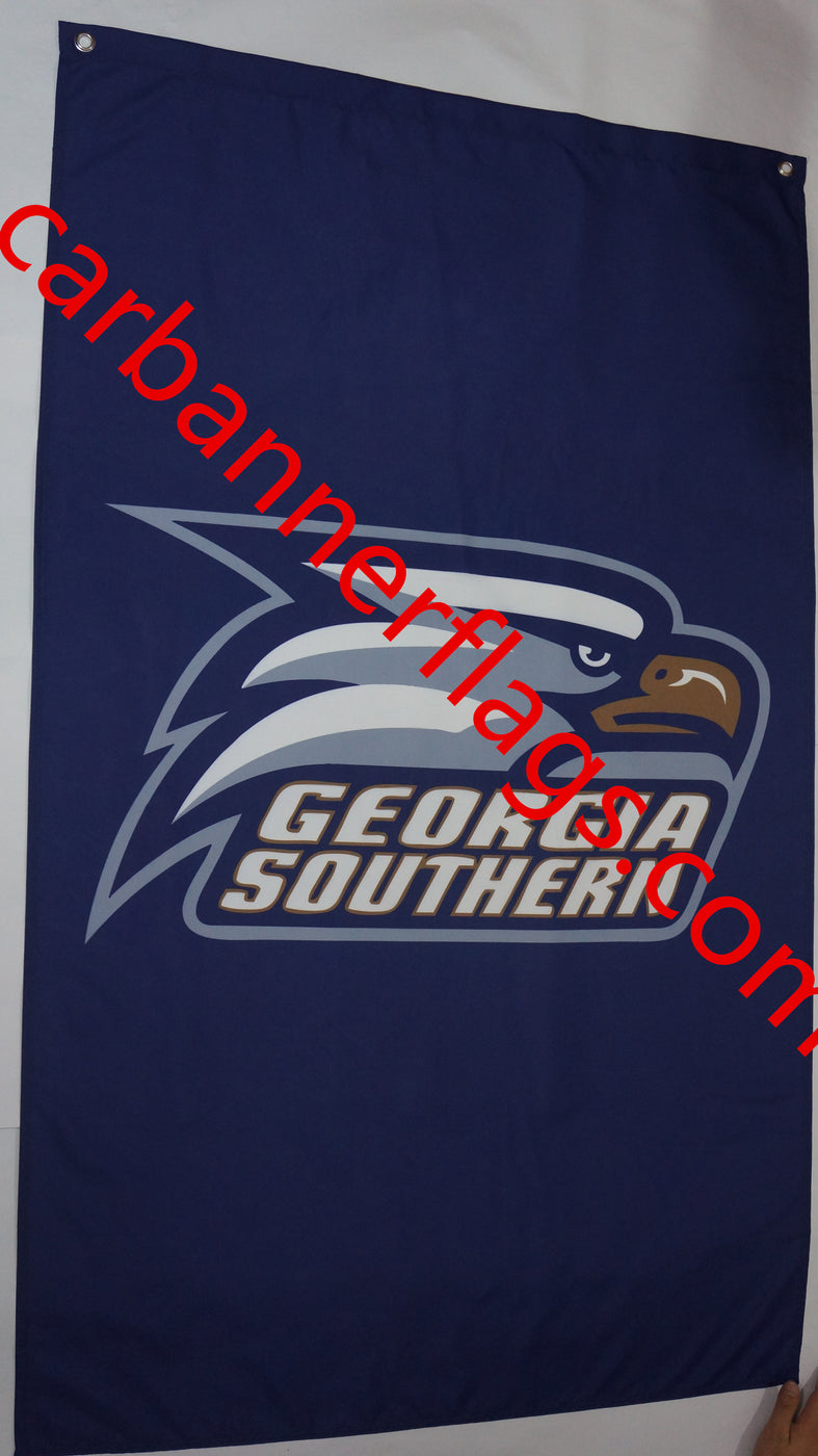 NCAA Georgia Southern Eagles Flags Georgia Southern University Banner ...