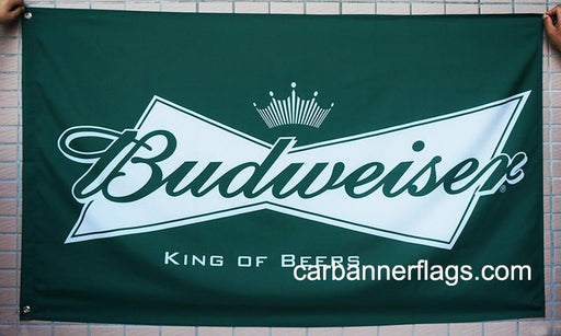 Budweiser Flag-3x5 Banner-100% polyester-bud light with can