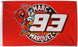 Marc Marquez 93 Motogp Flag-3x5 FT-100% polyester Banner