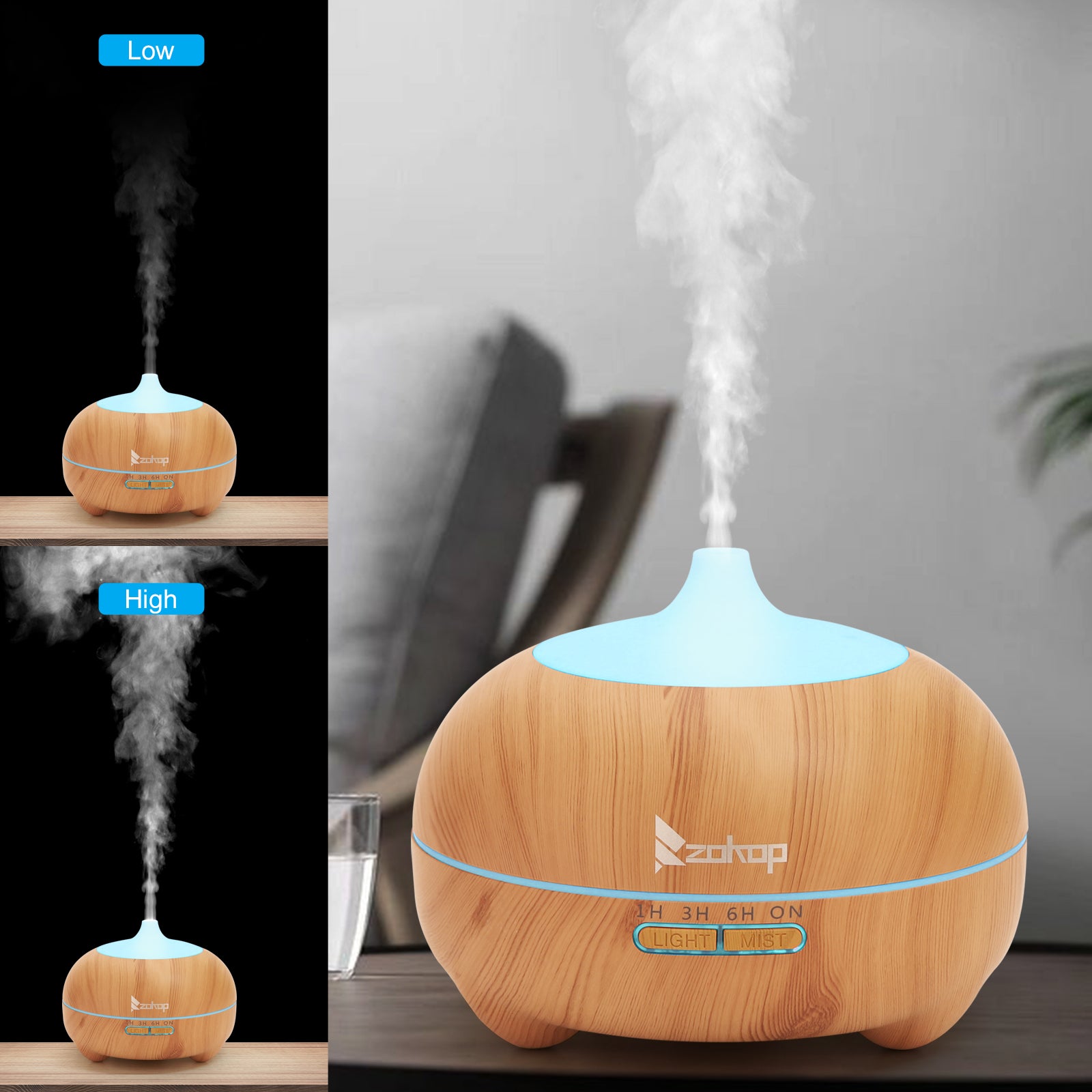 Homeweeks Aromatherapy Essential Oil Diffuser for Room: Air Humidifier –  Aromatic Infusions