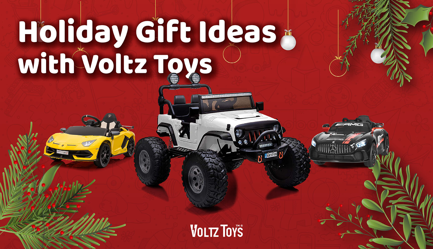 Idées cadeaux pour les fêtes avec Voltz Toys