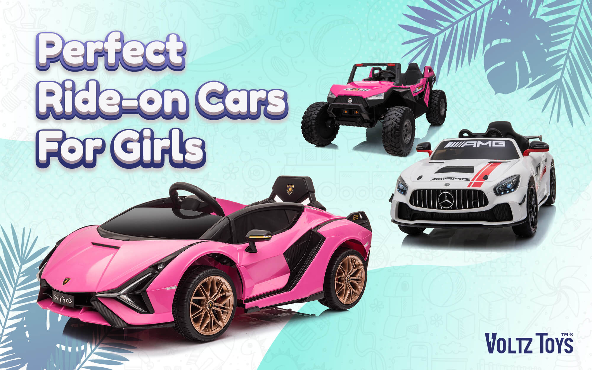 Perfect Ride-On Cars for Girls, Voltz Toys