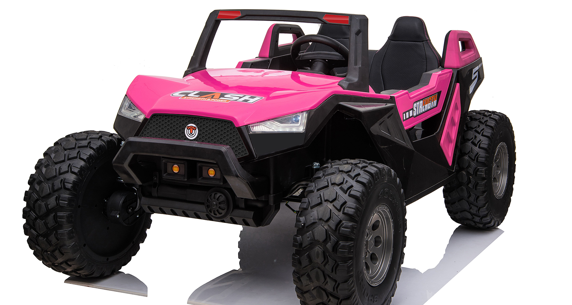 2 Seater Dune Buggy 24V Off-Road UTV Electric Motorized Ride-on Truck with Parental Remote Control, Voltz Toys