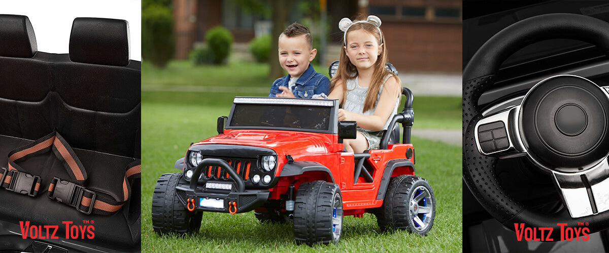 Voltz Toys - Canada Voitures jouets pour enfants, Jeep Truck Ride-On-Car