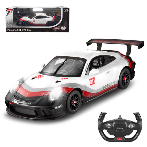 Voiture Électrique/RC Rastar 114 Porsche 911 GT2 RS Clubsport 25 Supercars  48V 600mAh Batterie 24G Télécommande Voiture Jouets Pour Enfants X0824  X0824 Du 79,81 €