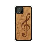 Engraved Music Design Google Pixel 3, 3 XL, Google Pixel 4, 4 XL Case - LIMITED77