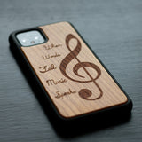 Engraved Music Design Google Pixel 3, 3 XL, Google Pixel 4, 4 XL Case - LIMITED77