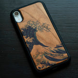 Kanagawa Waves Wooden Unique Case for Apple iPhone - LIMITED77