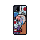 Kissing Astronauts in Space - Wooden Google Pixel Case - Pixel 4 Case, Pixel 3 Case, Pixel 4 XL, Pixel 3 XL, Pixel 3, Pixel 3a, Pixel 3a xl - LIMITED77