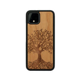 Tree design - Wooden Google Pixel Case - LIMITED77