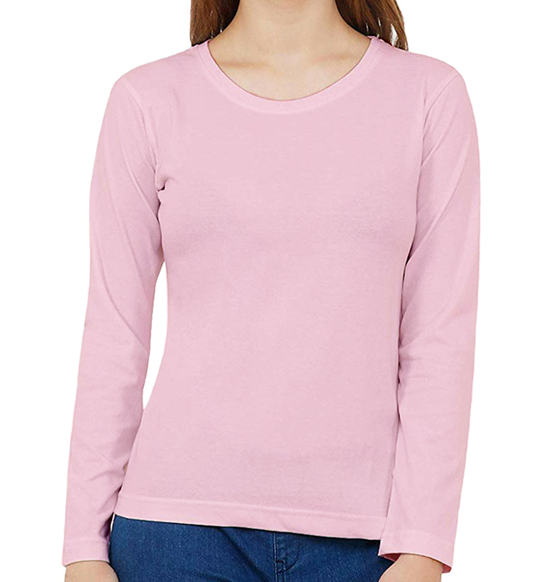 baby pink t shirt for ladies