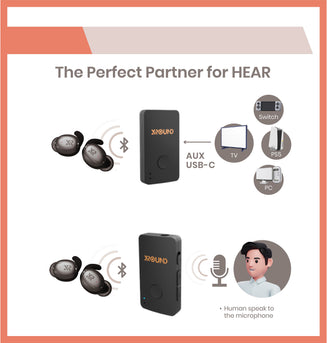 Hear OTC hearing aids additional accessories,dedicated hearing assistive transmitter