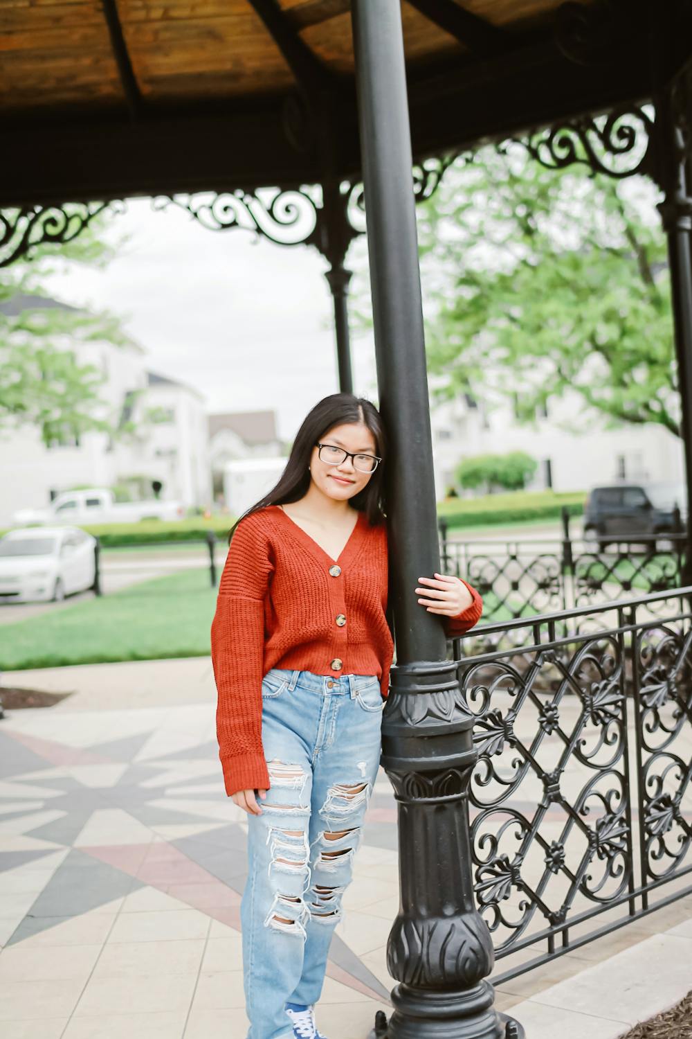 Chick-fil-A outfits - cardigan