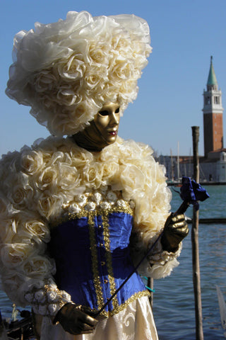 Venice carnival costume corset