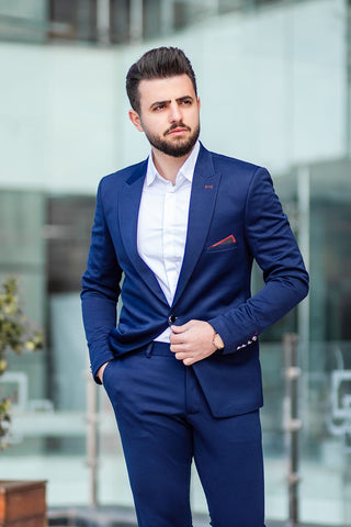 Business formal suit induction wear