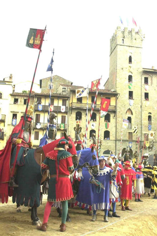 Italian traditional clothing region Florence