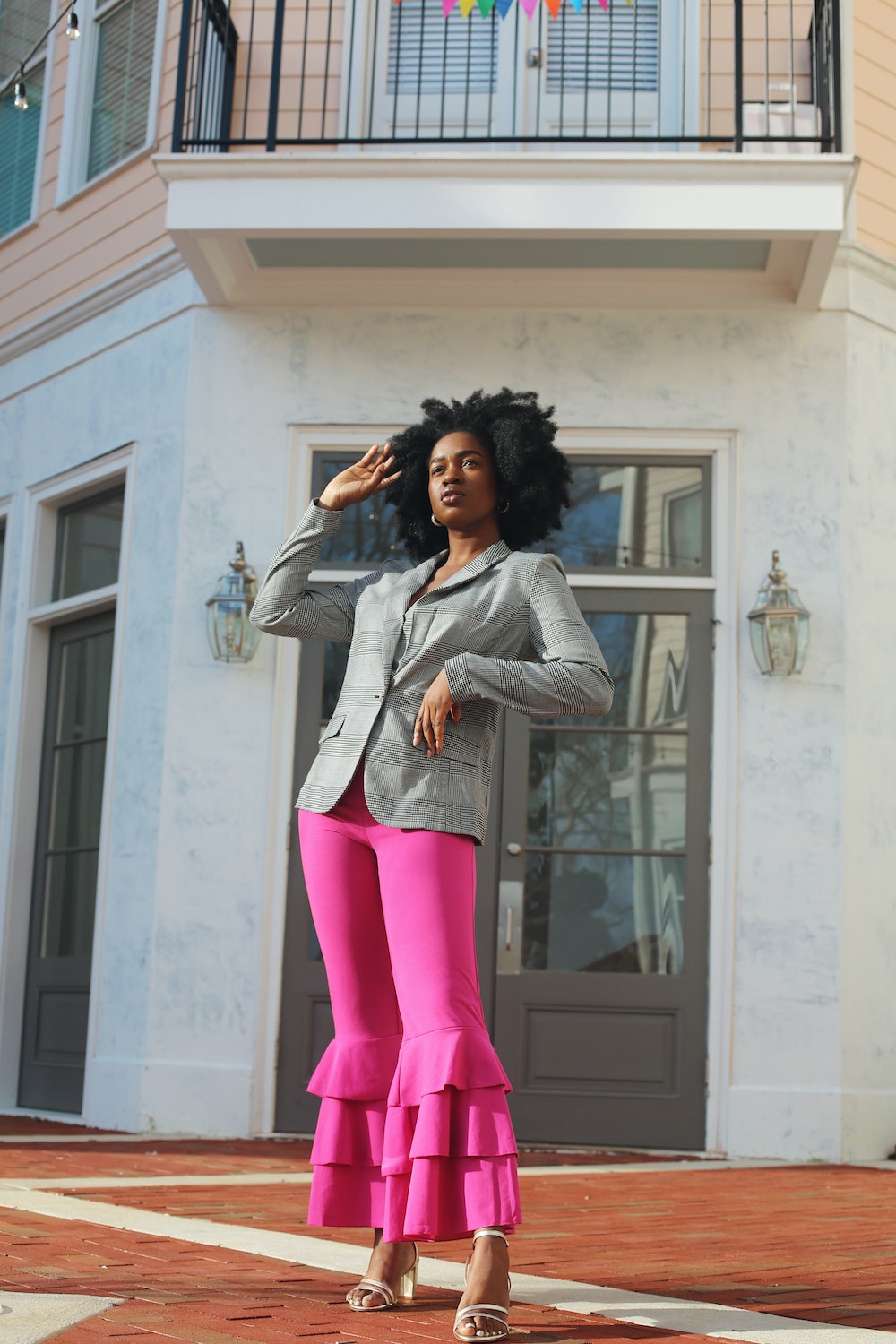 40 best outfits pink pants women 2023 fun flares blazer
