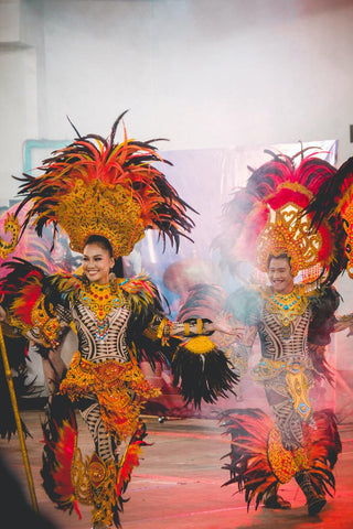 Headdresses for samba dance