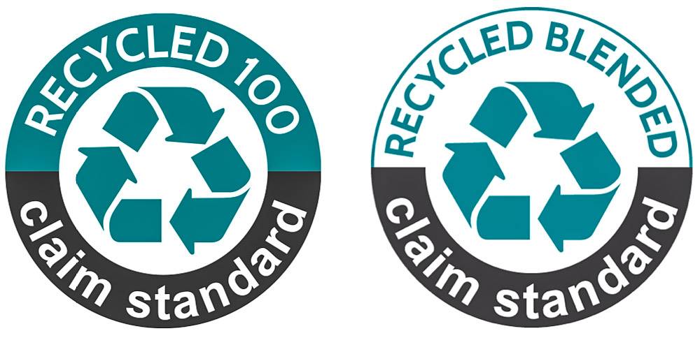 recycled claim standard logo labels